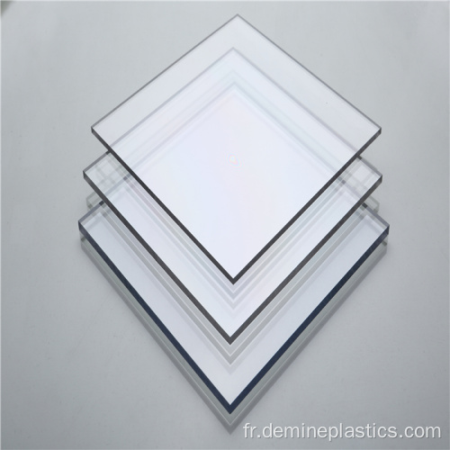 Ventes chaudes 3 mm solide en polycarbonate transparent solide